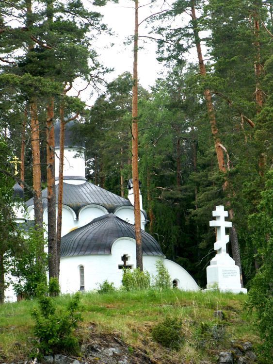 Валаамские острова. Спасо-Преображенский Валаамский монастырь. Смоленский скит. фасады