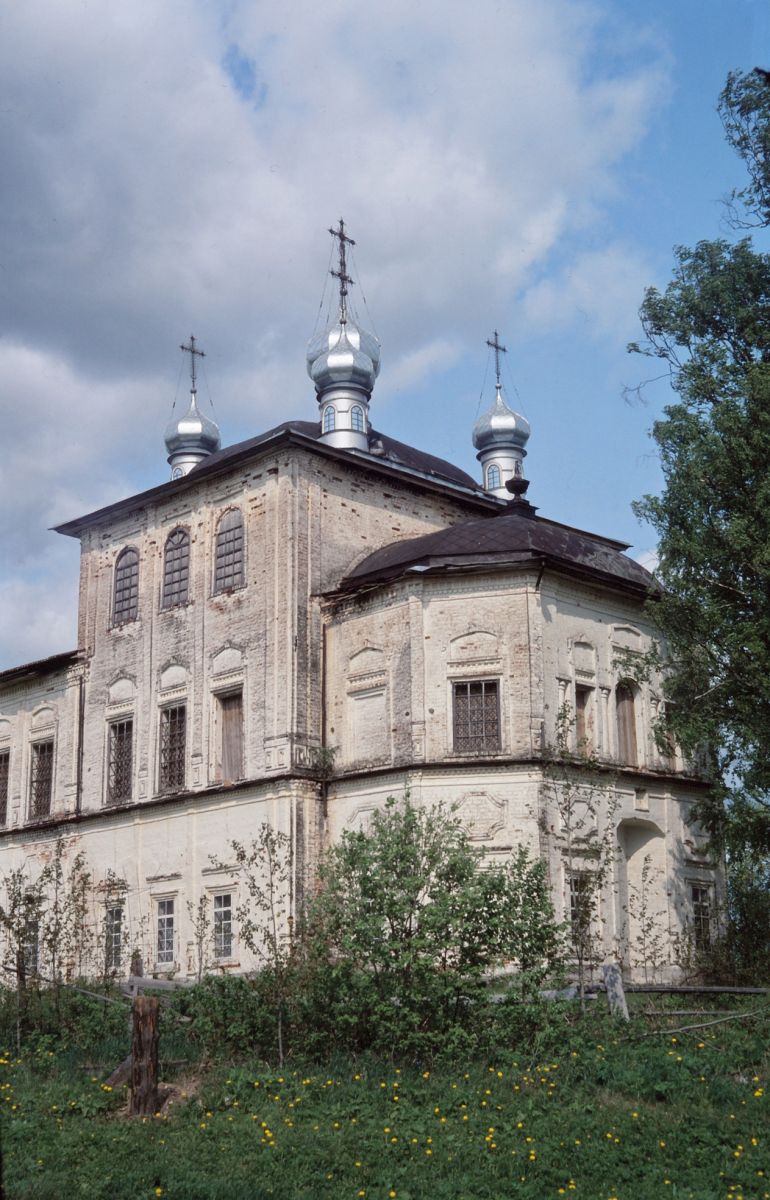 Макаровская (Шелота). Церковь Троицы Живоначальной. архитектурные детали