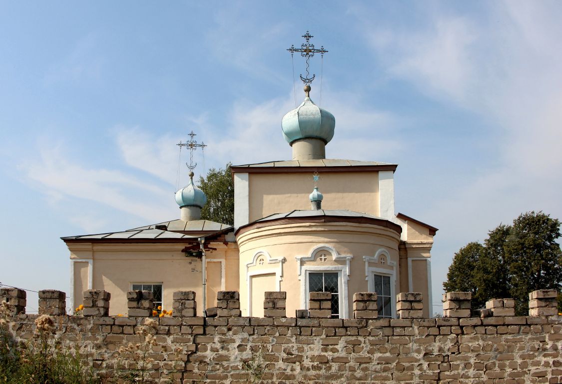 Церковь Рождества Иоанна Предтечи, Миньково (Бабушкинский район, Вологодская область). фасады, Вид с востока.