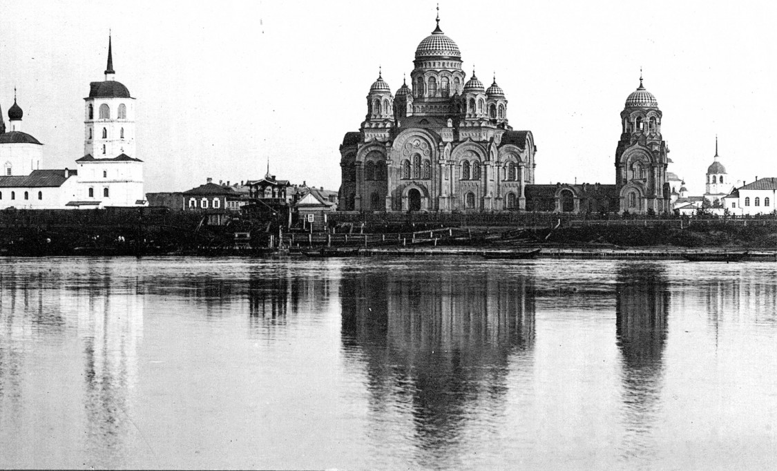 Иркутск. Собор Казанской иконы Божией Матери. архивная фотография, Частная коллекция. Фото 1910-х годов