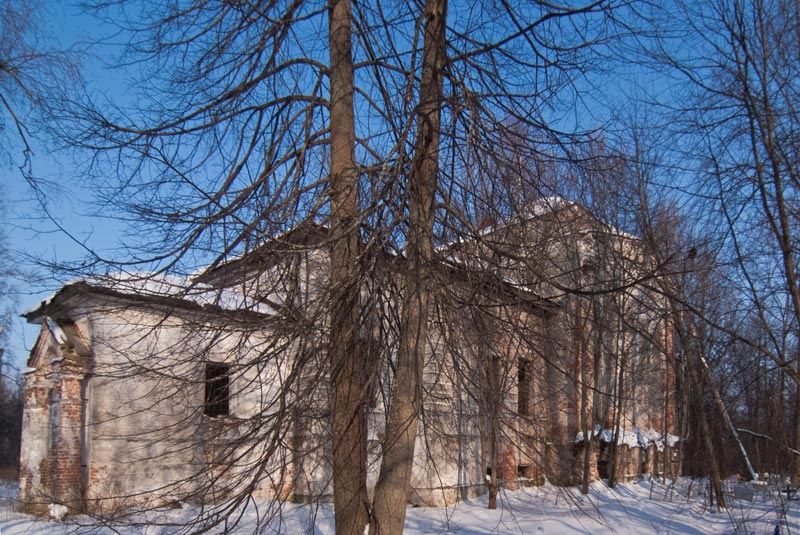 Церковь Иоанна Богослова, Николо-Раменье (Пошехонский район, Ярославская область). фасады