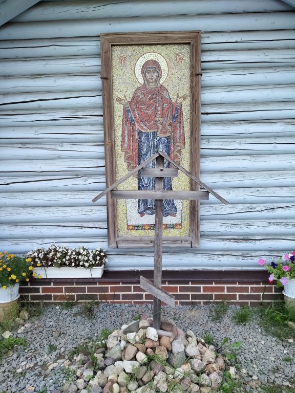 Церковь Новомучеников Красногорских, Нахабино (Красногорский городской округ, Московская область). дополнительная информация, поклонный крест у храма