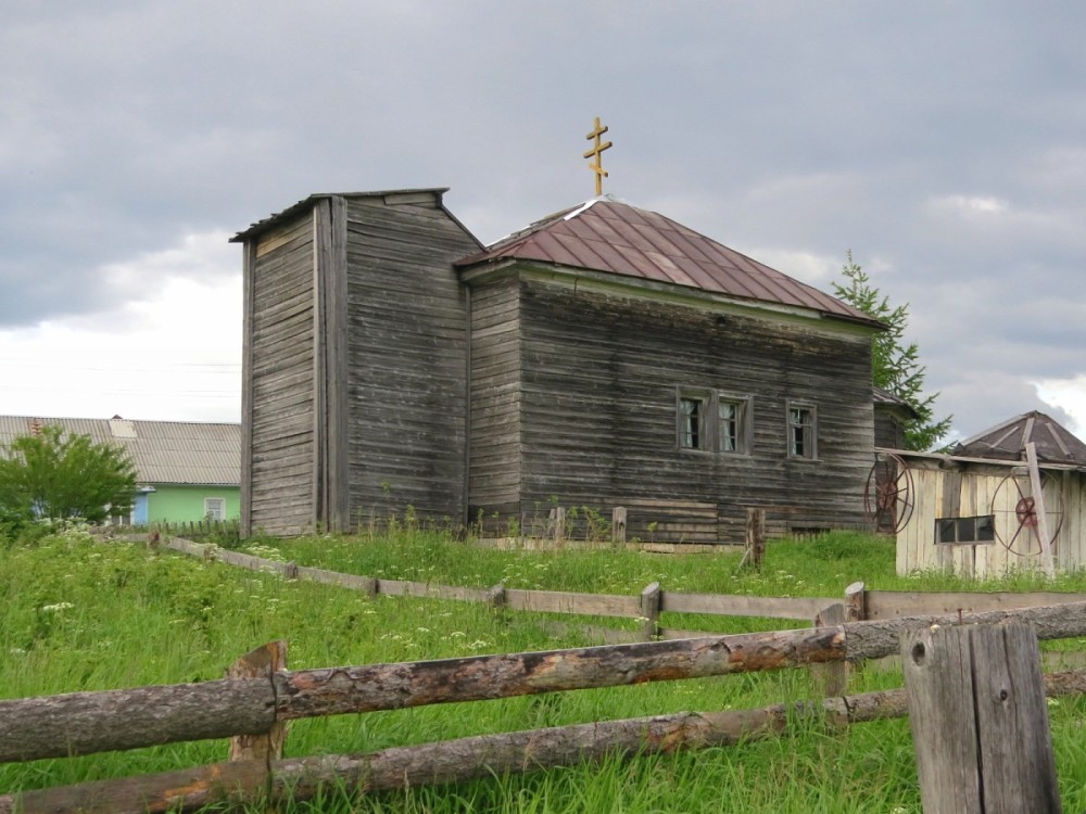 Каргомень. Церковь Николая Чудотворца. фасады