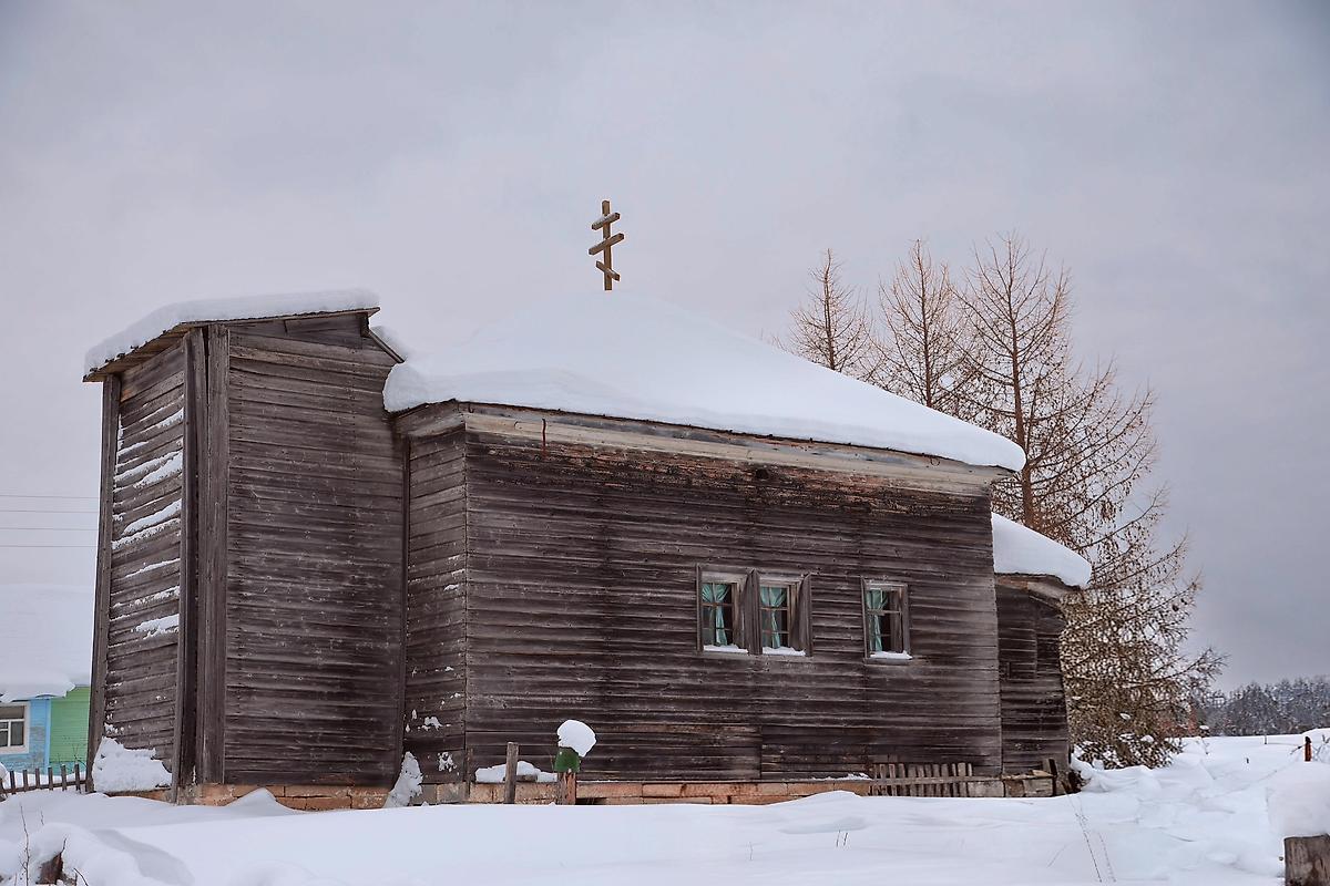 фасады. Церковь Николая Чудотворца, Каргомень (Пинежский район, Архангельская область)