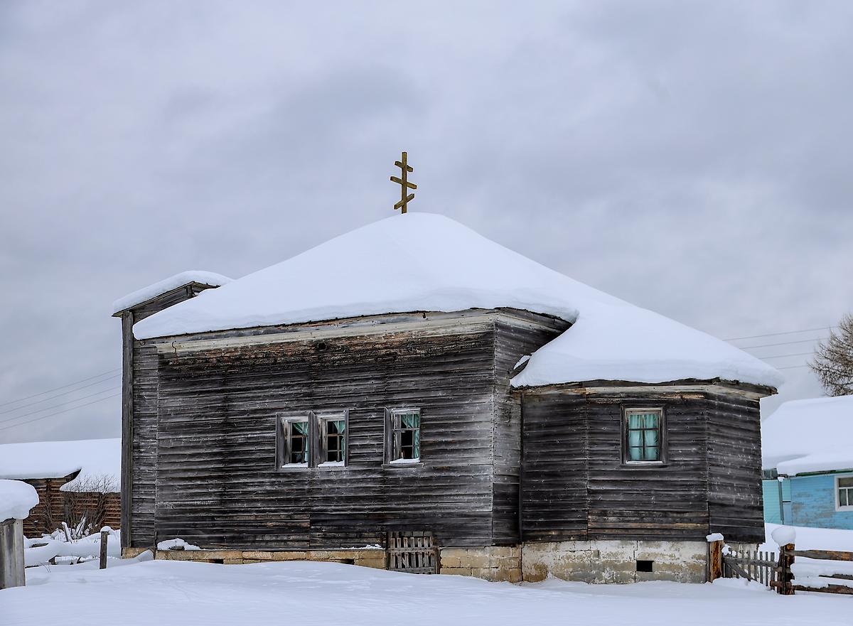 фасады. Церковь Николая Чудотворца, Каргомень (Пинежский район, Архангельская область)