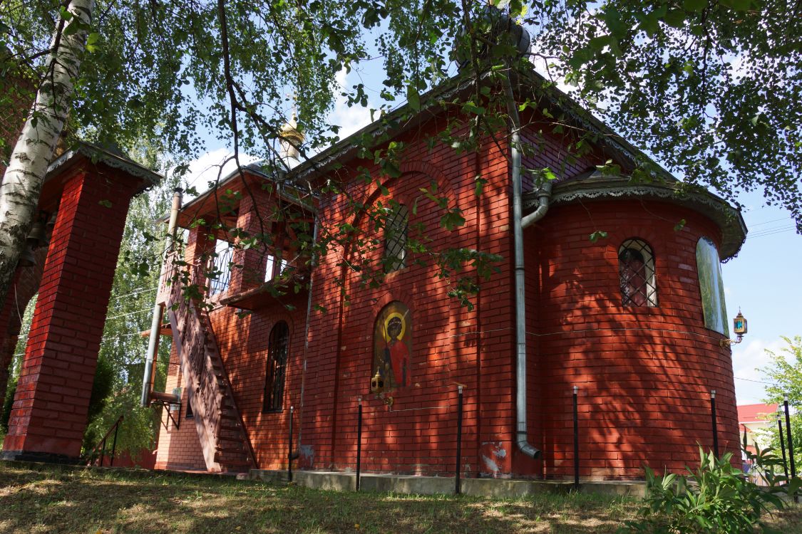 Мартьянково. Церковь Иоанна Воина. фасады, Алтарная апсида храма