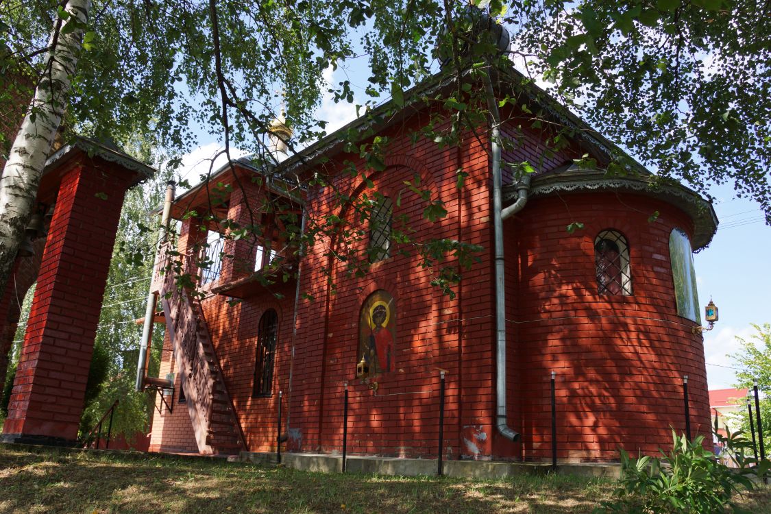 Церковь Иоанна Воина, Мартьянково (Пушкинский район и гг. Ивантеевка, Королёв, Московская область). фасады, Алтарная апсида храма