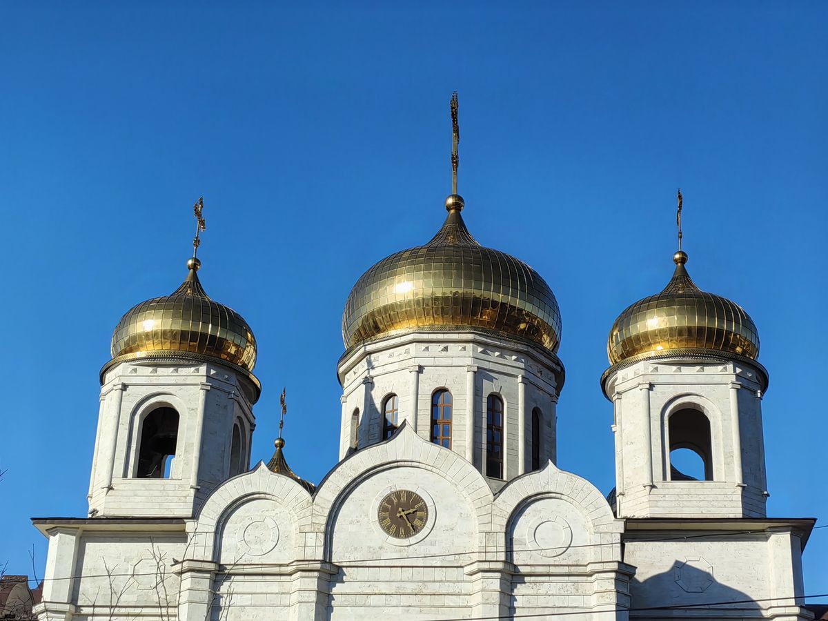 архитектурные детали. Кафедральный собор Спасителя, исцелившего расслабленного у Овчей купели (новый), Пятигорск (Пятигорск, город, Ставропольский край)