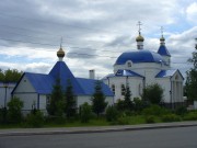 Подворье Раифского Богородицкого мужского монастыря, Слева - церковь Иоанна Кронштадтского, справа - церковь Андрея Первозванного.<br>, Зеленодольск, Зеленодольский район, Республика Татарстан