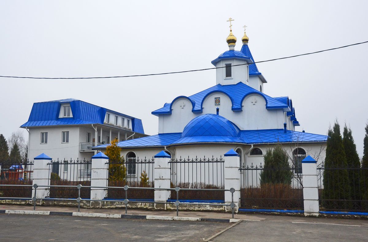 фасады. Церковь Покрова Пресвятой Богородицы, Новая (Солнечногорский городской округ, Московская область)