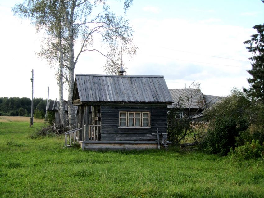 Часовня Спаса Нерукотворного Образа, Фоминская (Каргопольский район, Архангельская область). фасады, вид с юга