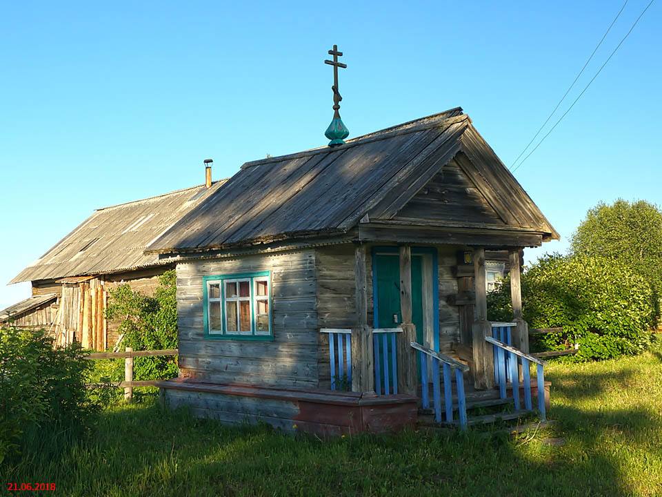 Часовня Спаса Нерукотворного Образа, Фоминская (Каргопольский район, Архангельская область). фасады