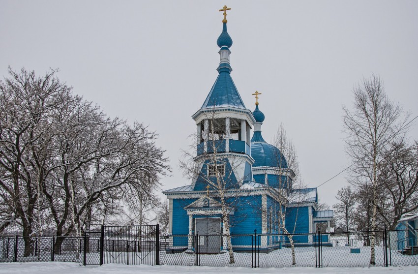 Петровка. Церковь Казанской иконы Божией Матери. фасады