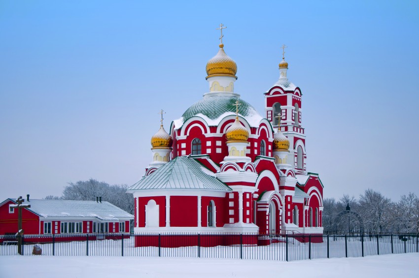 Сатинка. Церковь Михаила Архангела. фасады