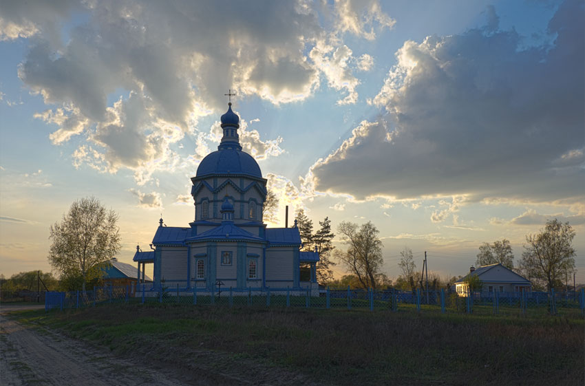 Царёвка. Церковь Михаила Архангела. фасады