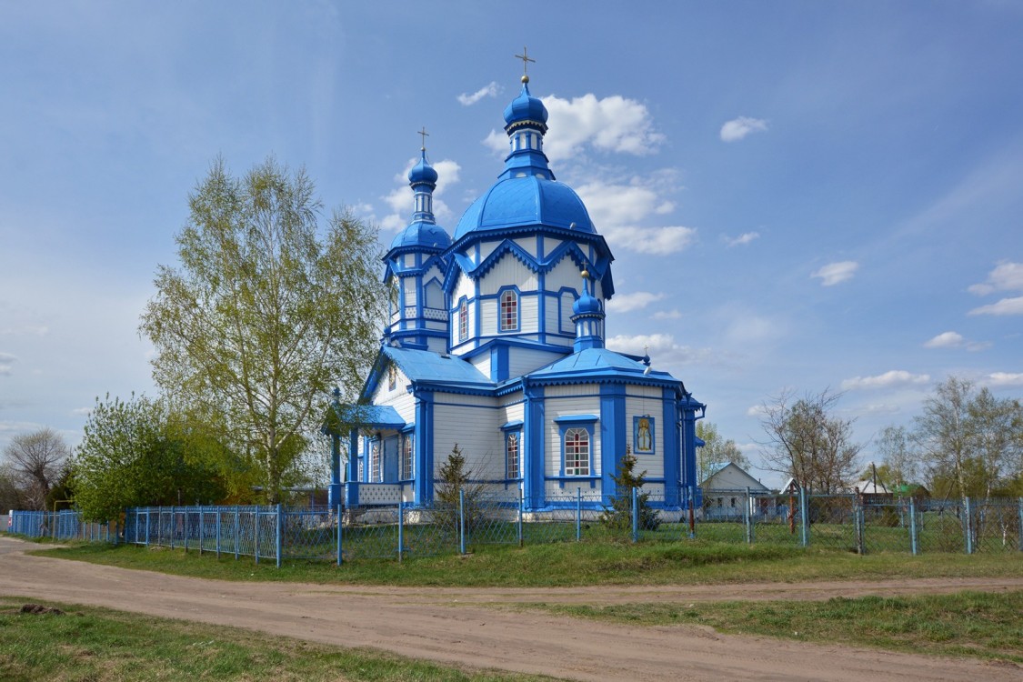 Царёвка. Церковь Михаила Архангела. фасады, Вид с юго-востока