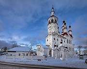 Тотьма. Храмовый комплекс. Церкви Входа Господня в Иерусалим и Иоанна Предтечи