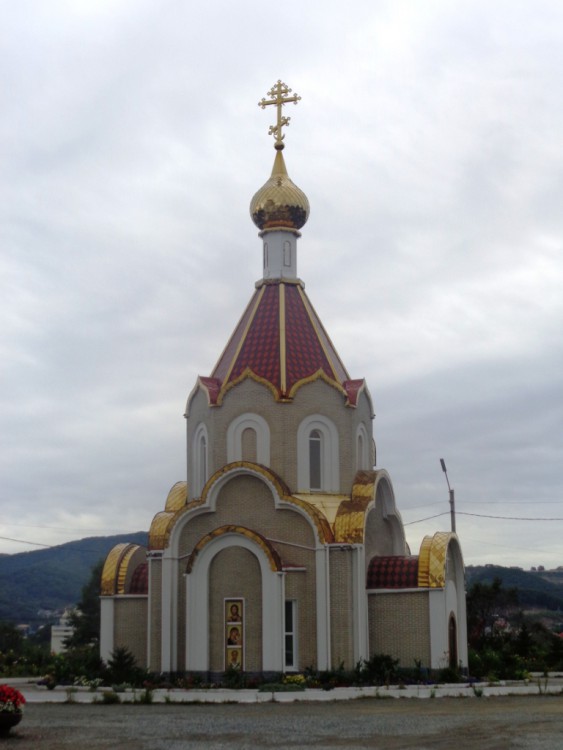 Храм-часовня Пантелеимона Целителя, Находка (Находка, город, Приморский край). общий вид в ландшафте