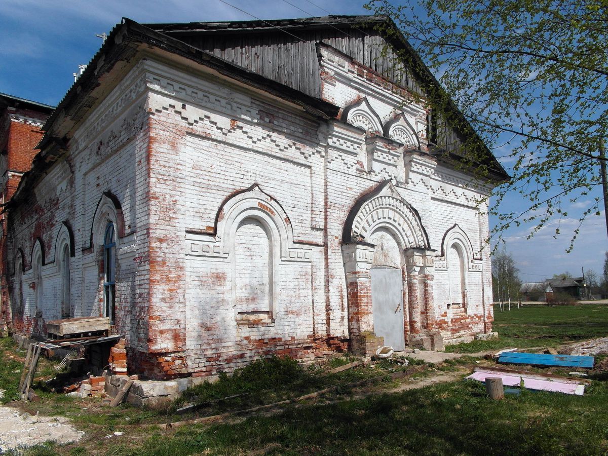 Церковь Богоявления Господня, Красново (Борисоглебский район, Ярославская область). архитектурные детали