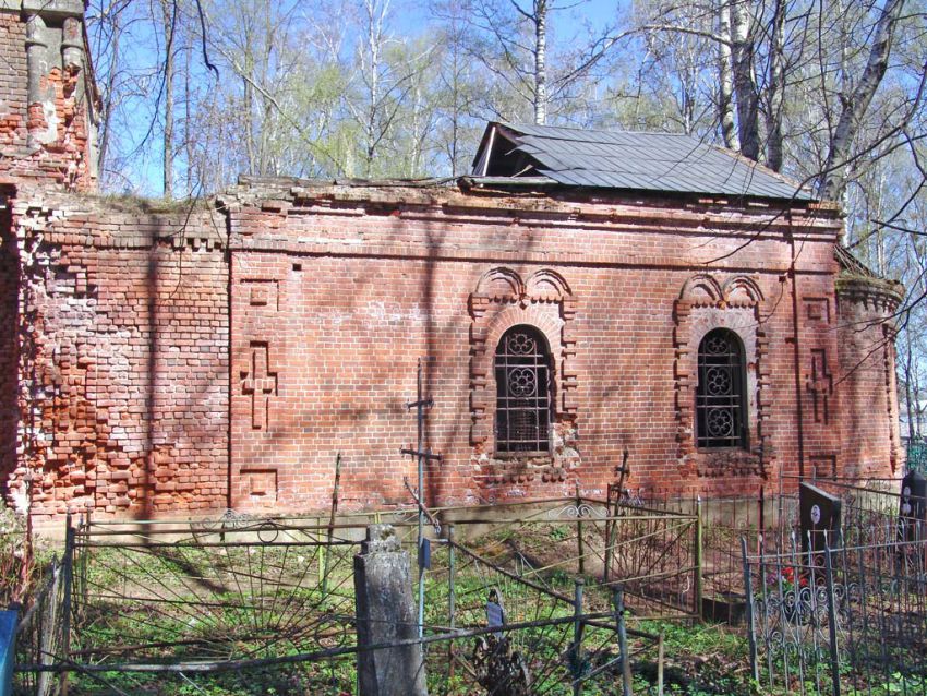 Церковь Казанской иконы Божией Матери, Писцово (Комсомольский район, Ивановская область). архитектурные детали