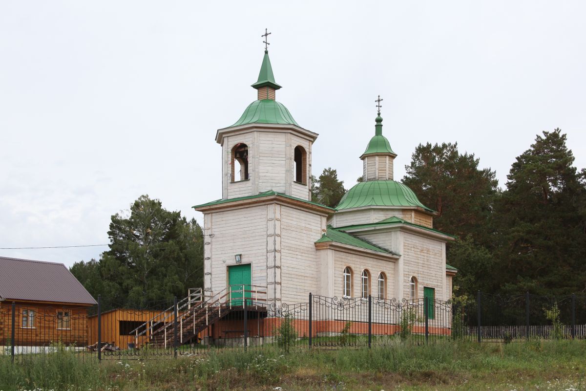 Церковь Петра и Павла, Битюки (Исетский район, Тюменская область). фасады, Вид с юго-запада