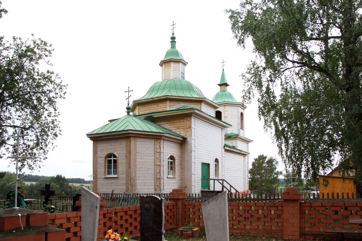 Церковь Петра и Павла, Битюки (Исетский район, Тюменская область). фасады, Вид с северо-востока
