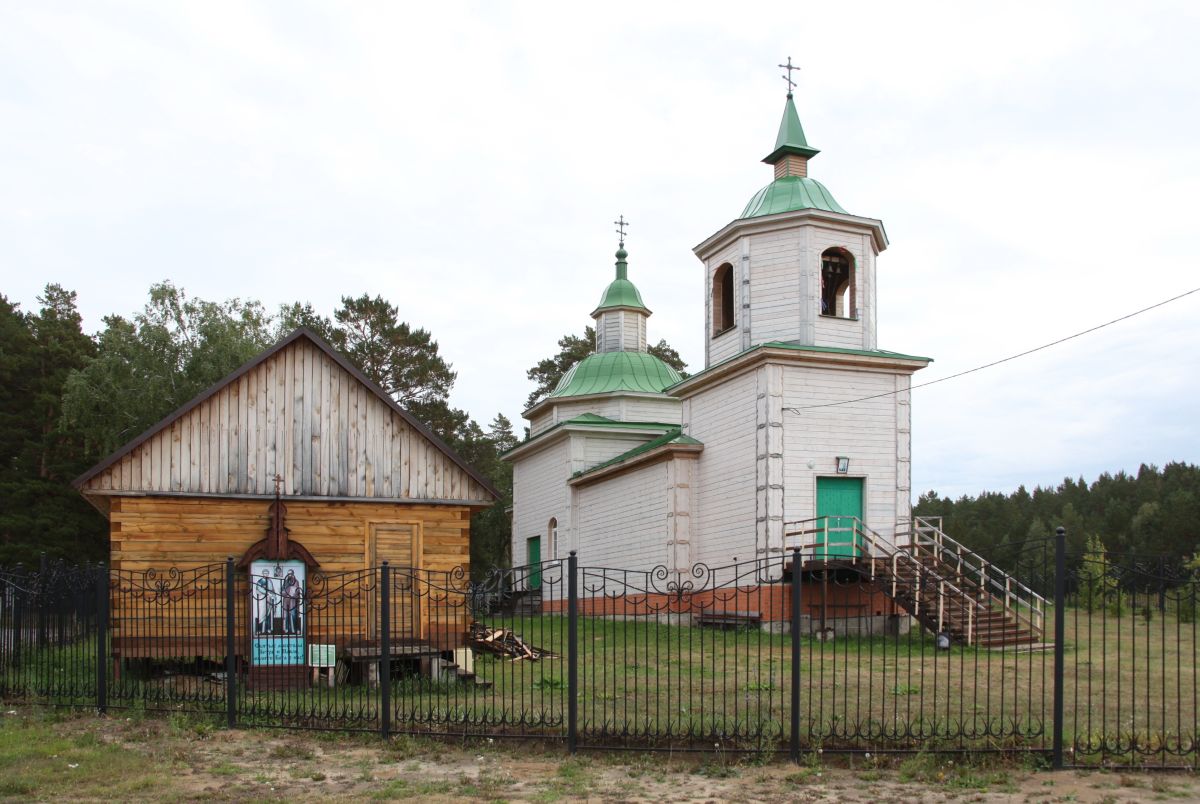 Церковь Петра и Павла, Битюки (Исетский район, Тюменская область). фасады, Вид с северо-запада