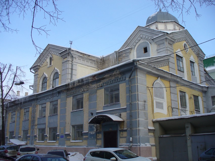 Церковь Сергия Радонежского при Ложкинской богадельне (новая), Вахитовский район (Казань, город, Республика Татарстан). фасады