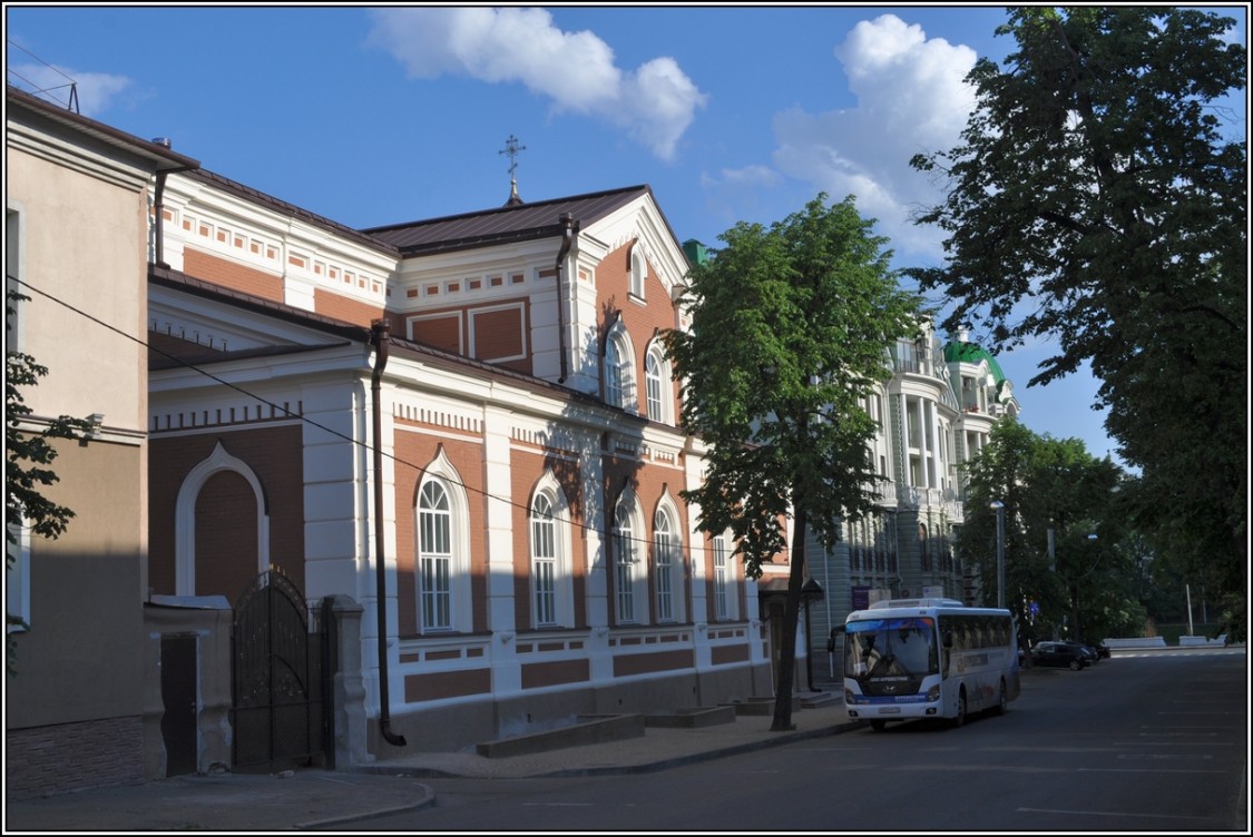 Церковь Сергия Радонежского при Ложкинской богадельне (новая), Вахитовский район (Казань, город, Республика Татарстан). фасады