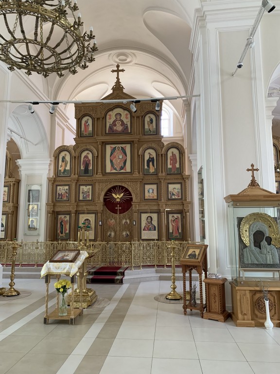 Церковь Сергия Радонежского при Ложкинской богадельне (новая), Вахитовский район (Казань, город, Республика Татарстан). интерьер и убранство