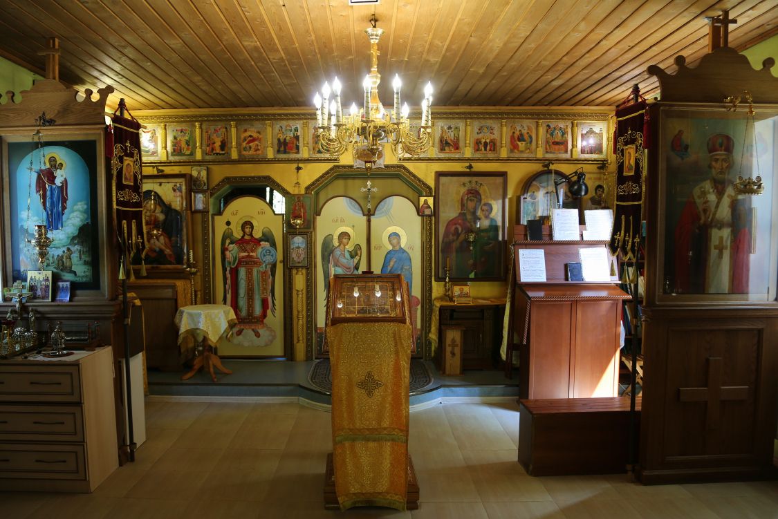 Церковь Николая Чудотворца, Алексеевское (Солнечногорский городской округ, Московская область). интерьер и убранство