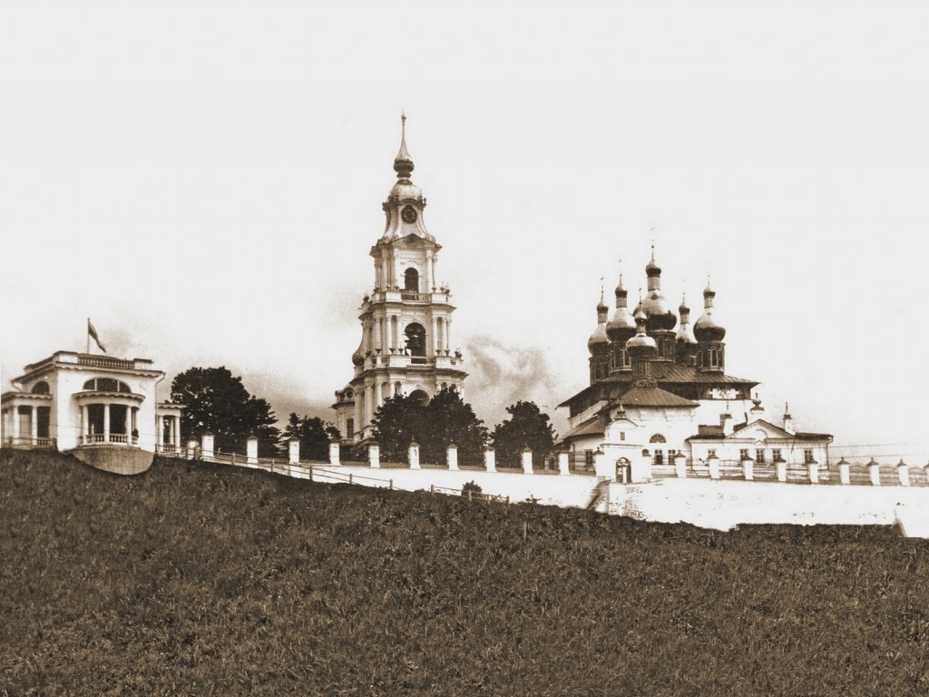 Кострома. Собор Успения Пресвятой Богородицы в Кремле. архивная фотография, 1913 год с http://humus.livejournal.com/3194161.html