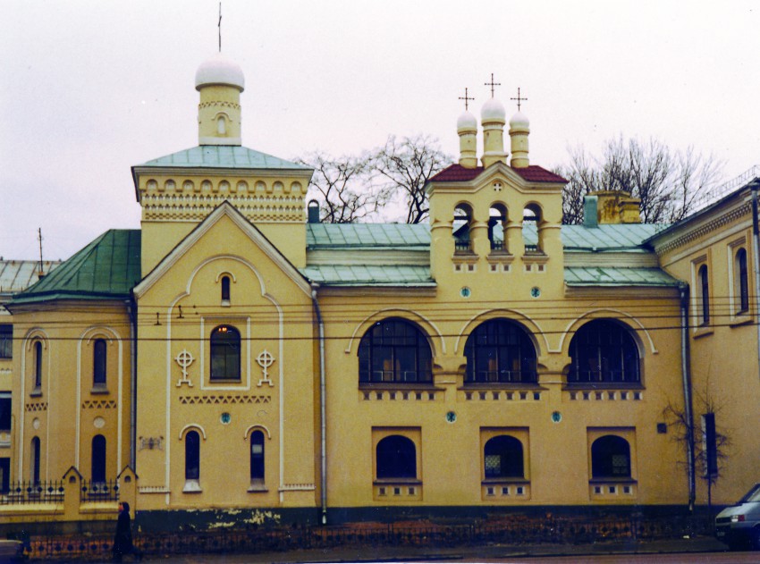 Домовая церковь Алексия, митрополита Московского при ЦКБ МП, Донской (Южный административный округ (ЮАО), г. Москва). фасады