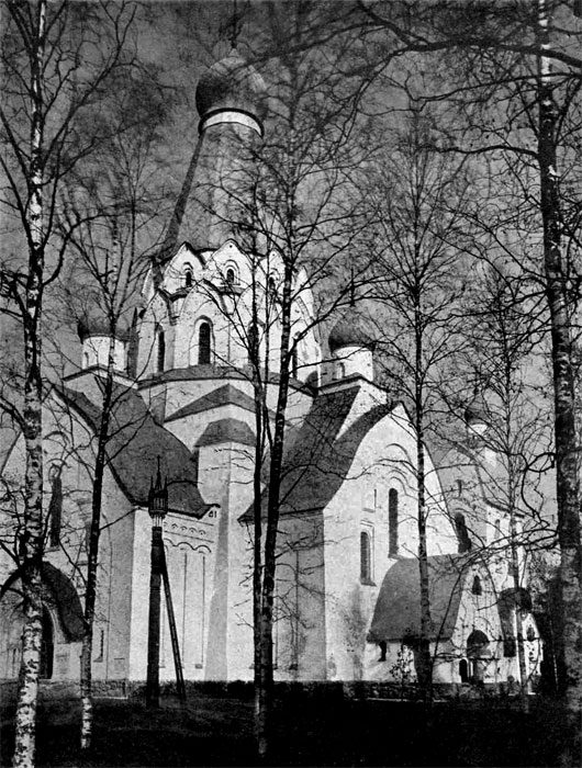Церковь Петра и Павла при Шлиссельбургском пороховом заводе, Морозова им., посёлок (Всеволожский район, Ленинградская область). архивная фотография, Фото 1910-х гг.