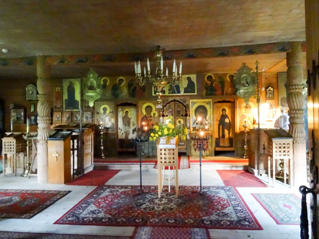Церковь Евфросинии Полоцкой, Карсава (Лудзенский край, Латвия). интерьер и убранство