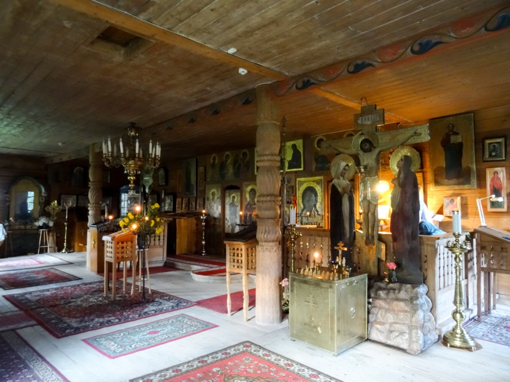 Церковь Евфросинии Полоцкой, Карсава (Лудзенский край, Латвия). интерьер и убранство