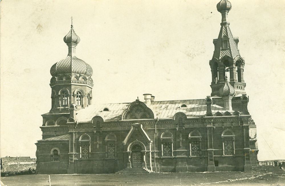 Церковь Александра Невского при 154-м пехотном Дербентском полку, Карс (Карс, Турция). архивная фотография, Частная коллекция. Фото 1920-х годов