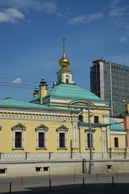 Преображенское. Церковь Спаса Преображения в Преображенском (воссозданная). архитектурные детали