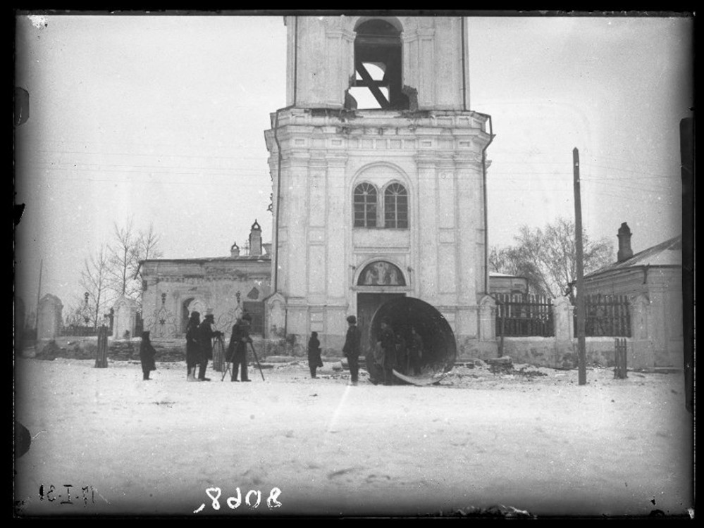 Красноярск. Собор Воскресения Христова. архивная фотография, 