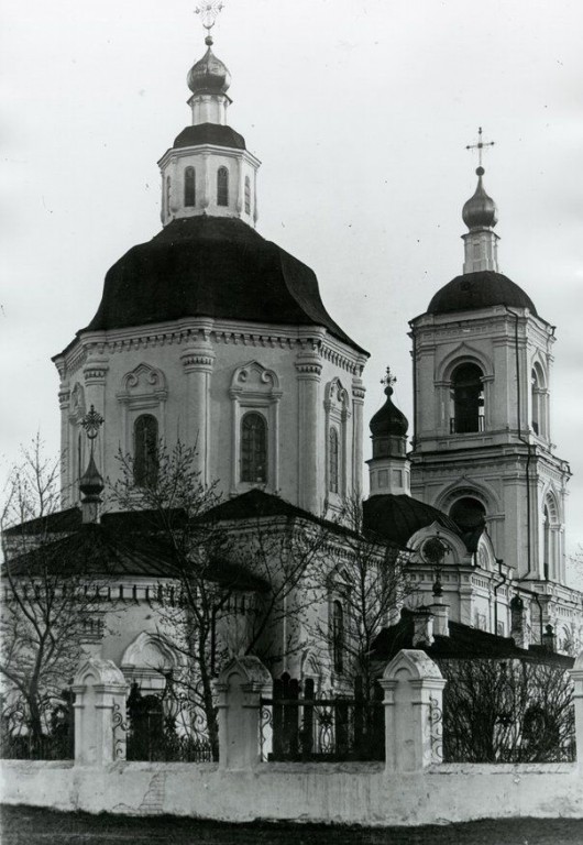 Собор Воскресения Христова, Красноярск (Красноярск, город, Красноярский край). архивная фотография, Северо-восточная сторона. Фото рубежа XIX-XX в.в.