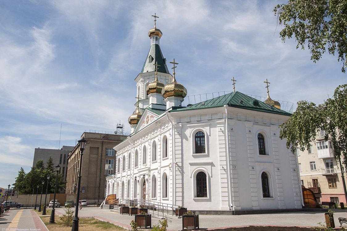 Омск. Собор Воскресения Христова (новый). фасады