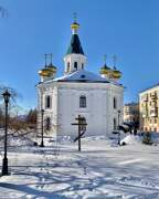 Собор Воскресения Христова (новый), Вид с востока <br>, Омск, Омск, город, Омская область
