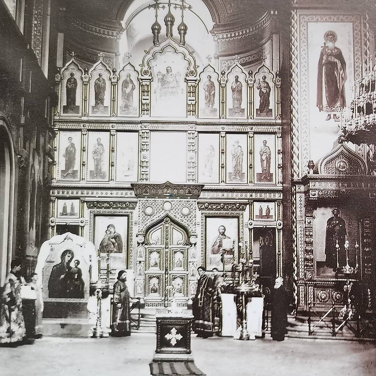 архивная фотография. Кафедральный собор Троицы Живоначальной, Томск (Томск, город, Томская область)