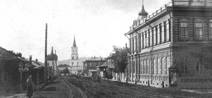Собор Петра и Павла, Барнаул (Барнаул, город, Алтайский край). архивная фотография, Фото с сайта http://samlib.ru/w/wdowin_a_n/1914.shtml