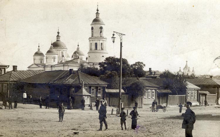 Егорьевск. Собор Успения Пресвятой Богородицы. архивная фотография, Из частной коллекции Михаила Мещанинова