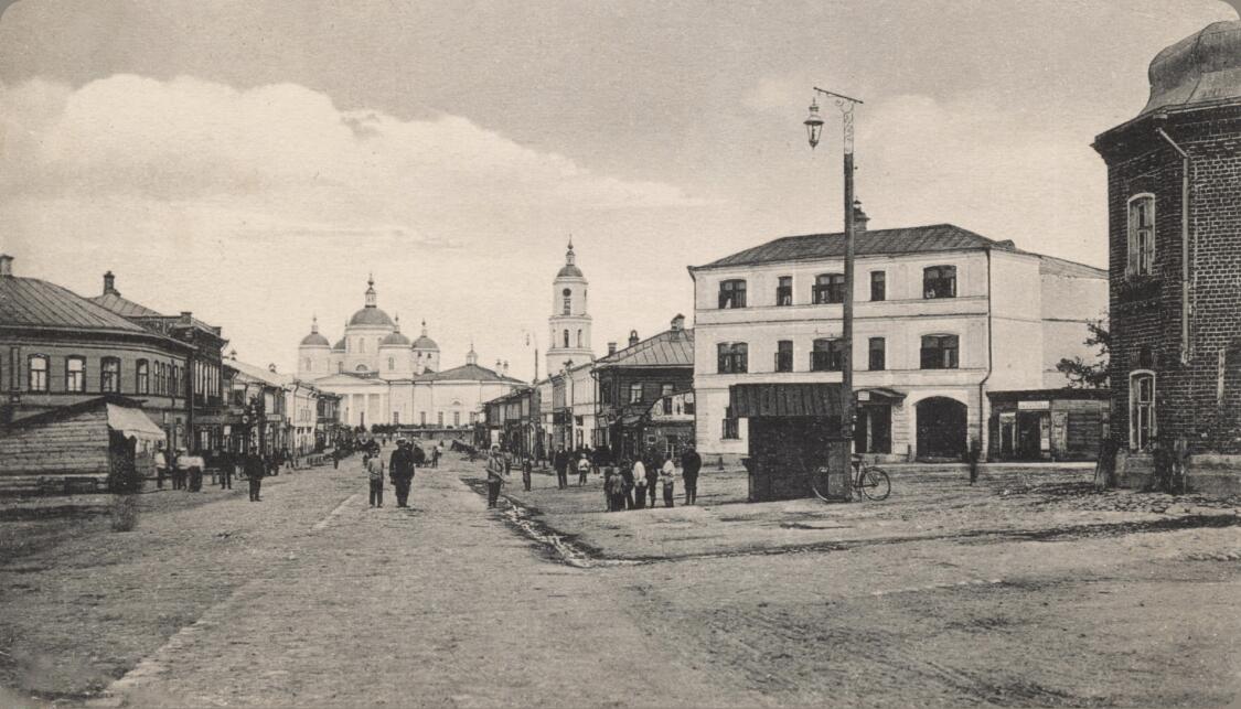 Егорьевск. Собор Успения Пресвятой Богородицы. архивная фотография, Фотоснимок с почтовой фотокарточки нач. ХХ века.