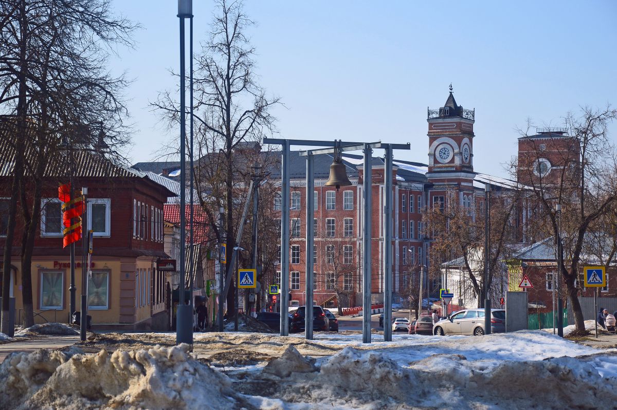 Собор Успения Пресвятой Богородицы, Егорьевск (Егорьевский городской округ, Московская область). художественные фотографии, Место, где до 17 апреля 1935 года стоял величественный Успенский собор.