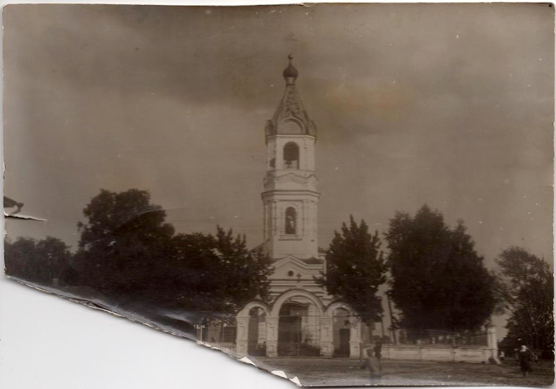 Кулебаки. Церковь Воскресения Словущего. архивная фотография, Фото 1924 г. из фондов Нижегородского государственного. историко-архитектурного музея-заповедника