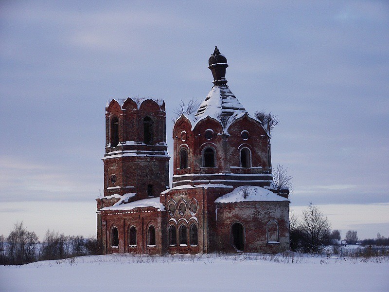 Церковь Илии Пророка, Ивашково (Бежецкий район, Тверская область). фасады