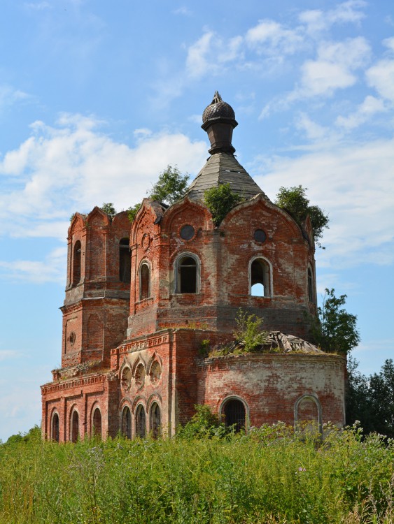 Ивашково. Церковь Илии Пророка. фасады, Вид с юго-востока
